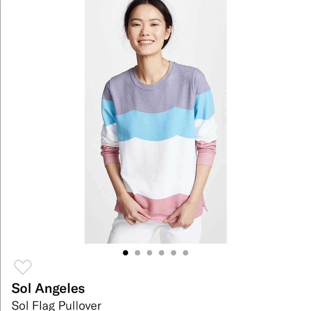 Sol Angeles Sol Flag Pullover